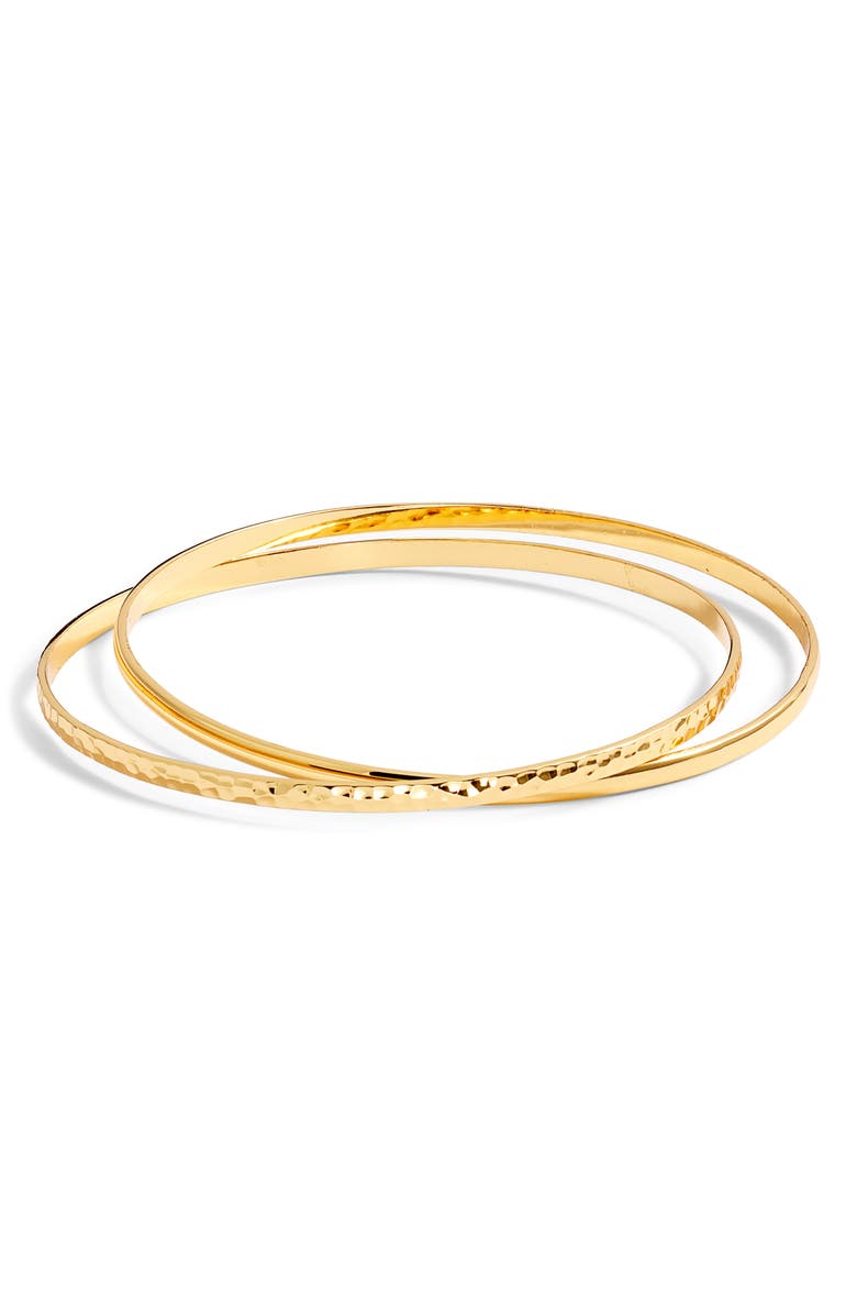 Kiara by Ki-Ele Katia Eclectic Stack Bangle Bracelet, Main, color,