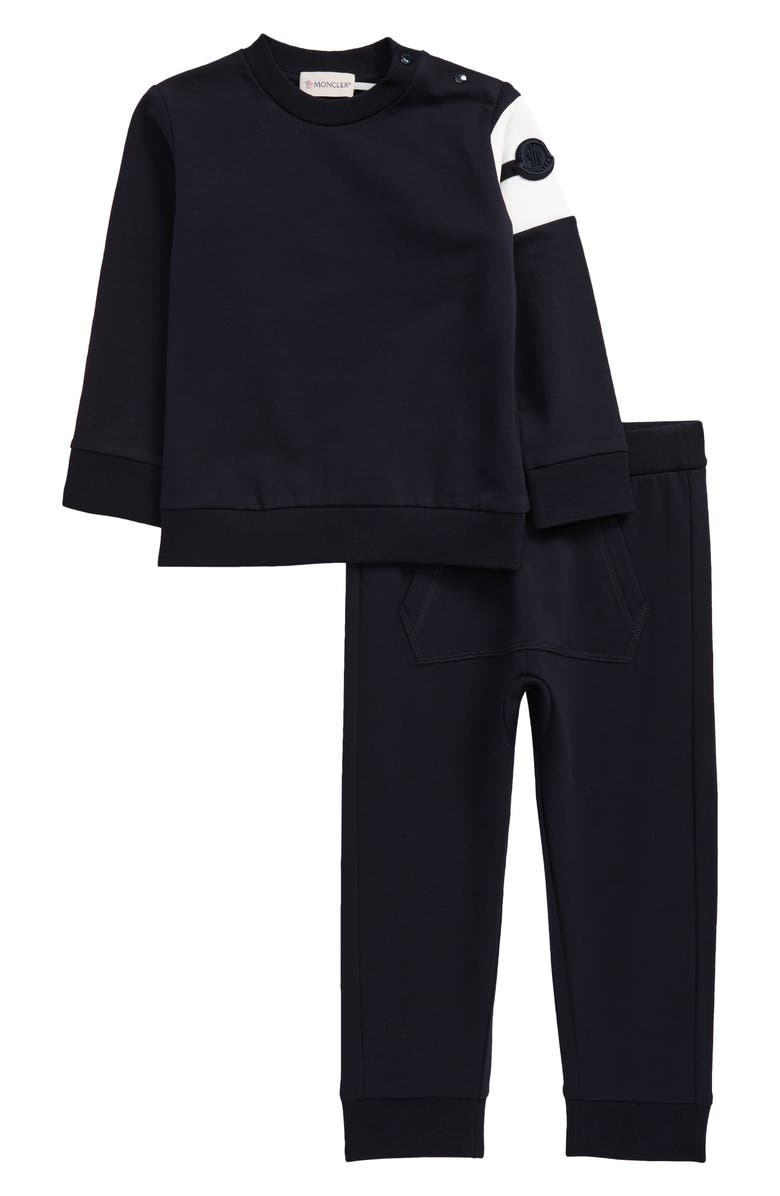 Moncler Sweatshirt & Joggers Set, Main, color, 