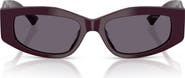 Jimmy Choo 53mm Irregular Sunglasses