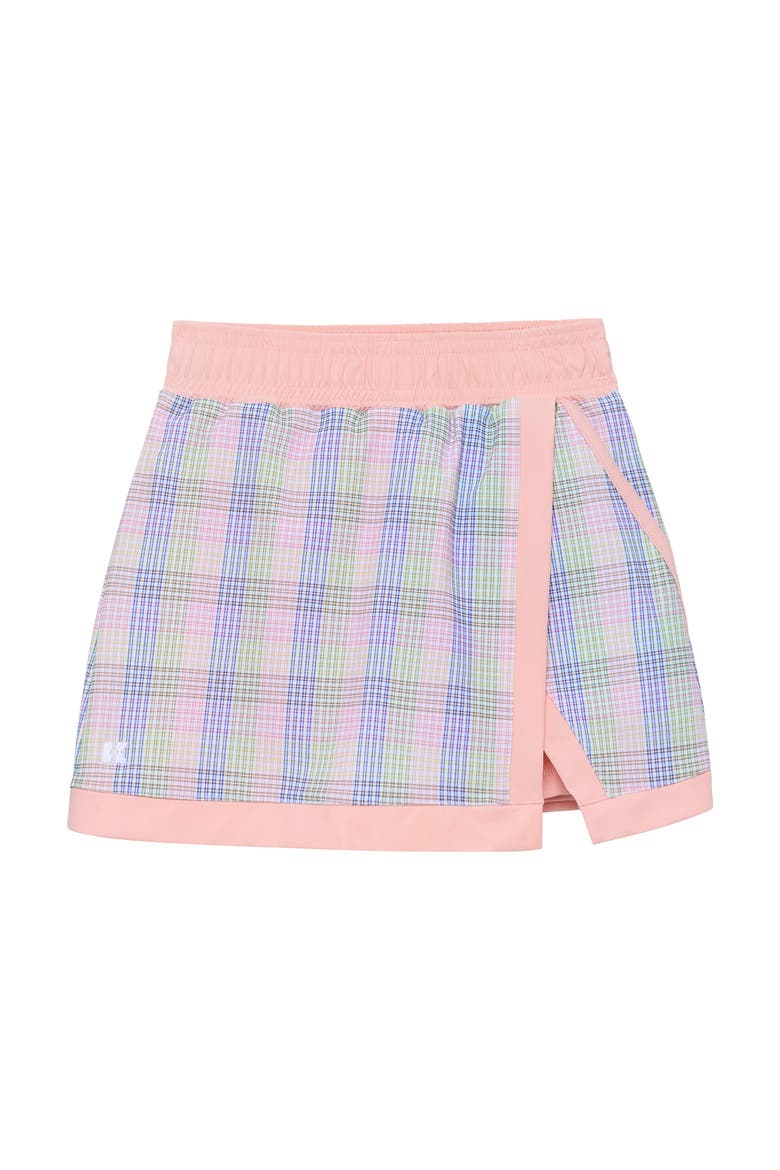 Retro Power Skirt, Main, color, Gingham