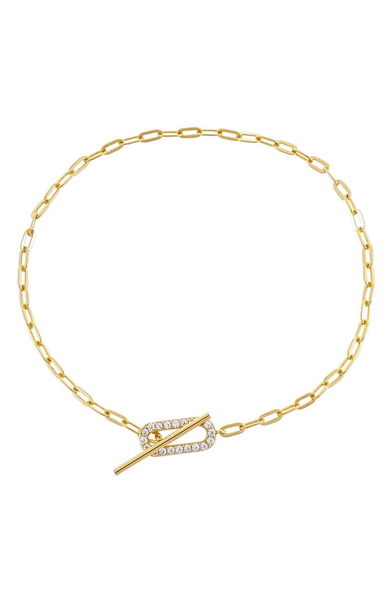 BY ADINA EDEN Adina's Jewels Pavé Link Bracelet, Main, color, 