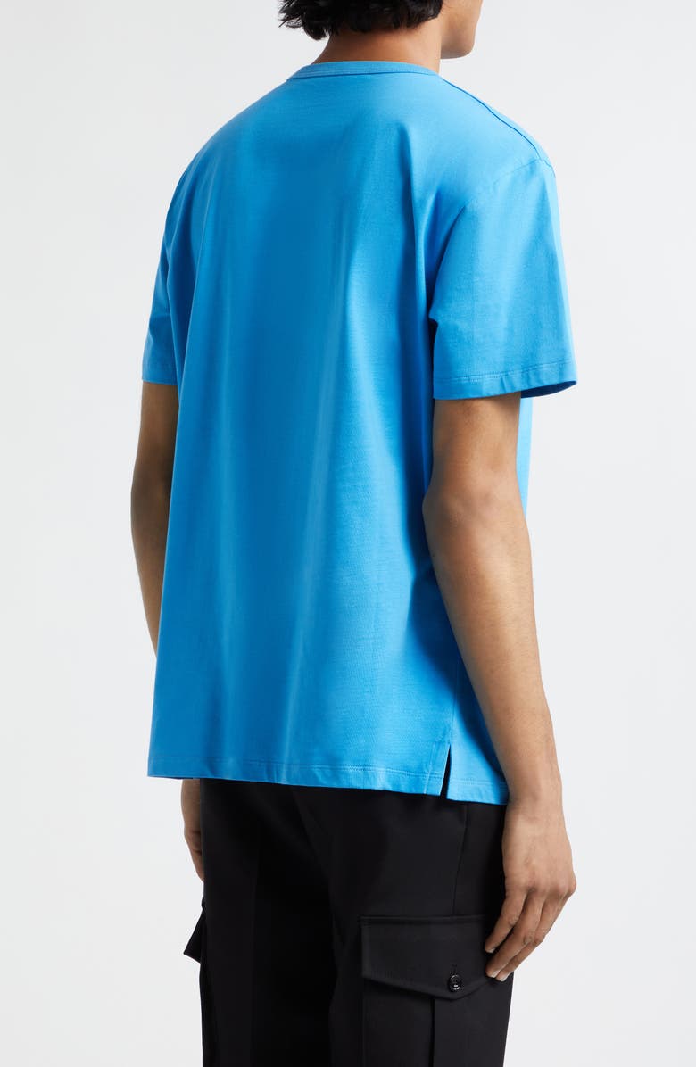 McQueen Seal Monogram Logo Graphic T-Shirt, Alternate, color, Lapis Blue