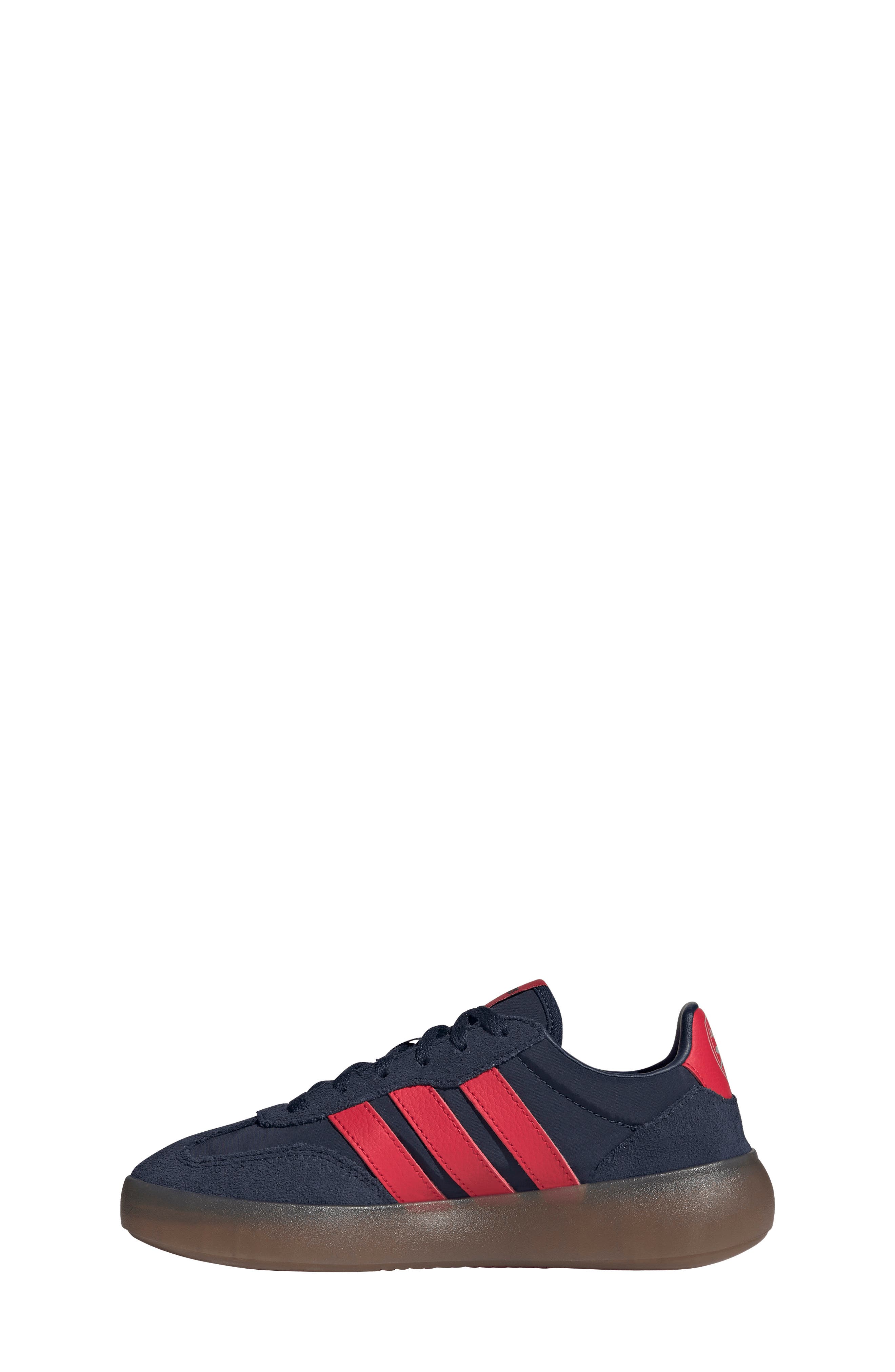 adidas Kids' Barreda Decode Sneaker, Alternate, color, Night Indigo/ Pure Ruby/ Gum