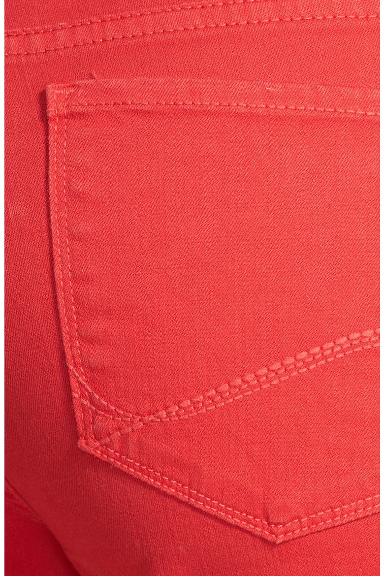 'Sheri' Stretch Skinny Jeans, Alternate, color, ROUGE
