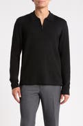 Jack Victor Merino Wool Quarter Zip Sweater