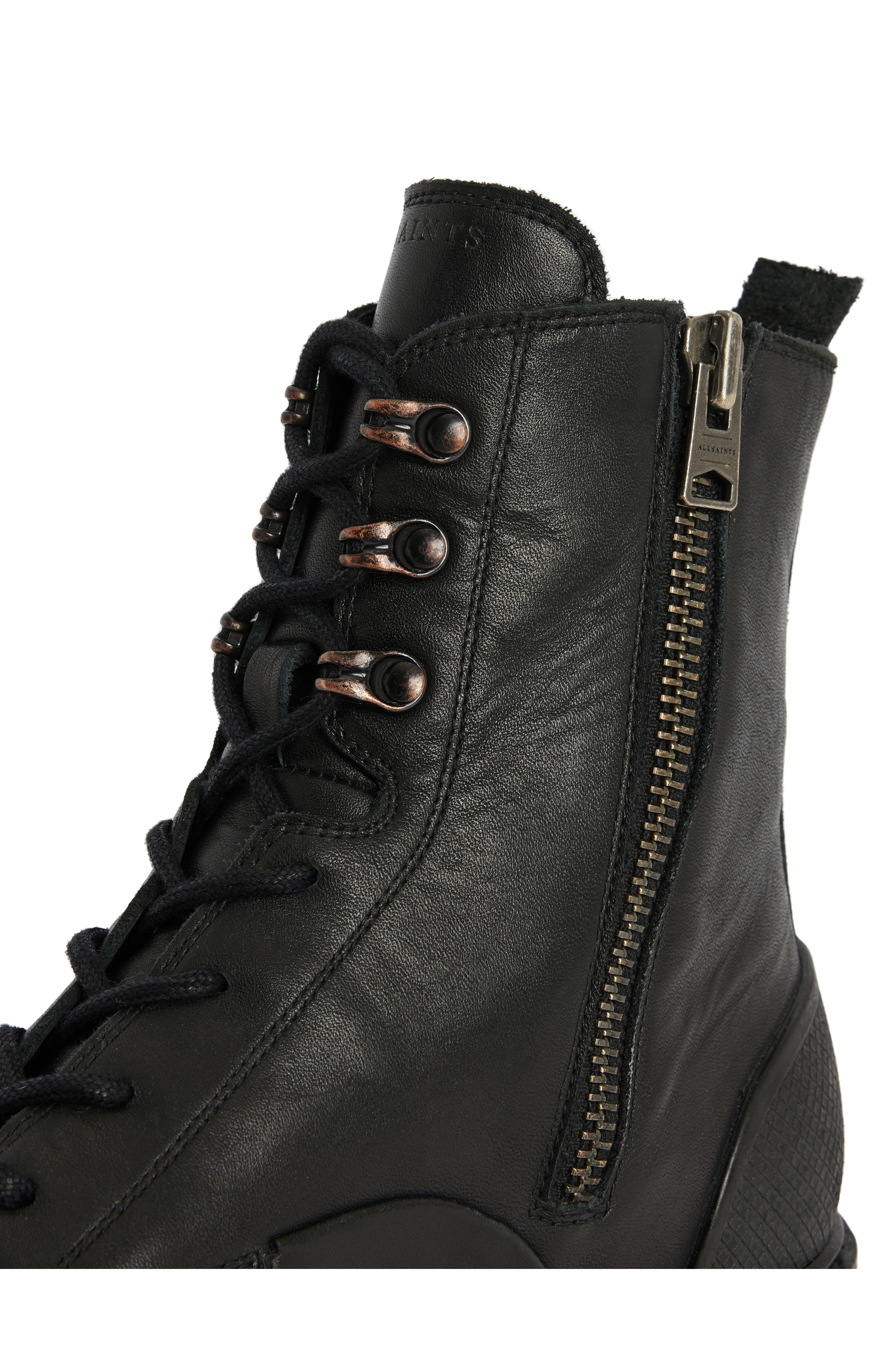 AllSaints Mudfox Lace-Up Boot, Alternate, color, 