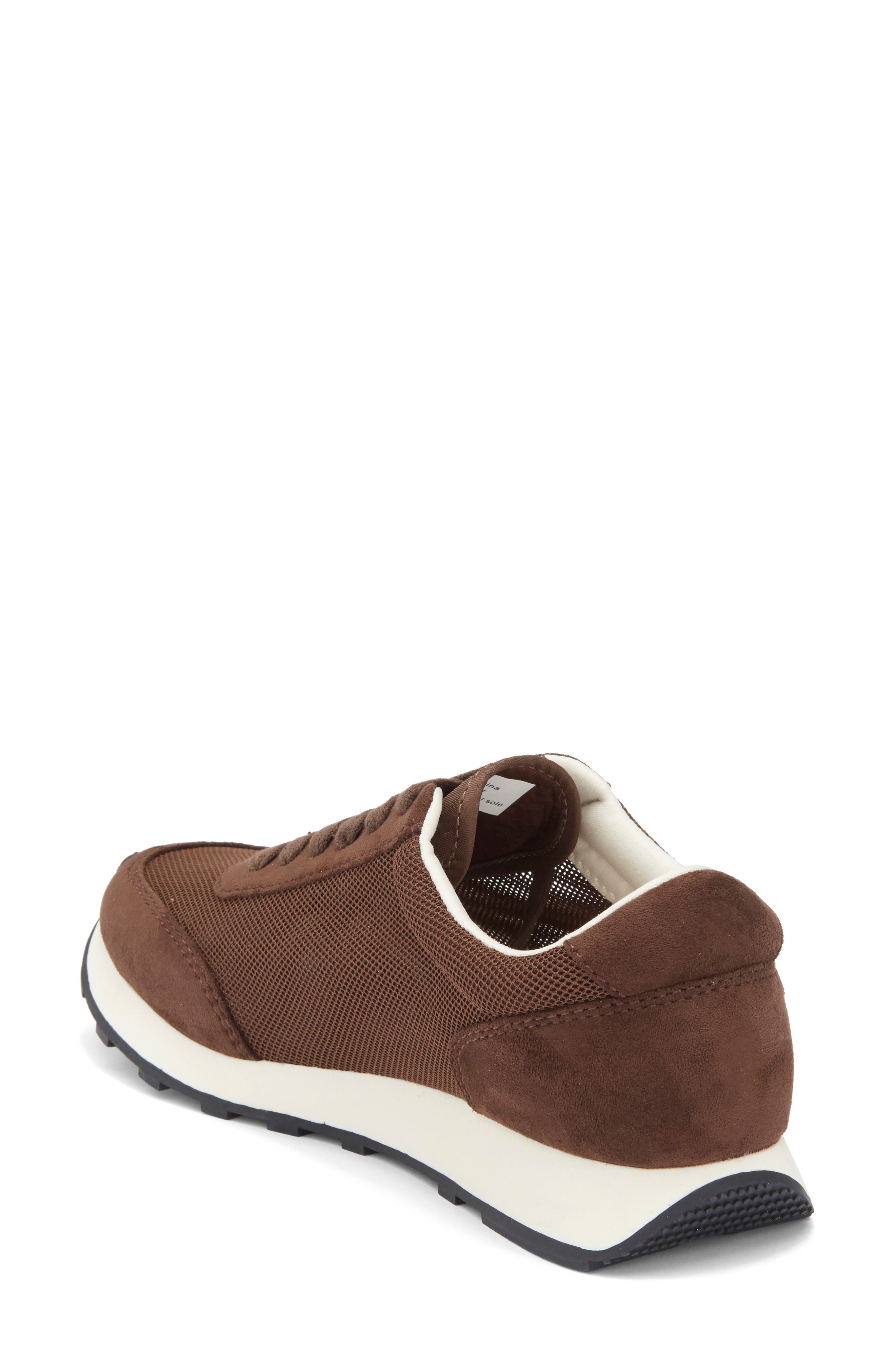 NORDSTROM RACK Valencia Mesh Sneaker, Alternate, color, Brown Chocolate