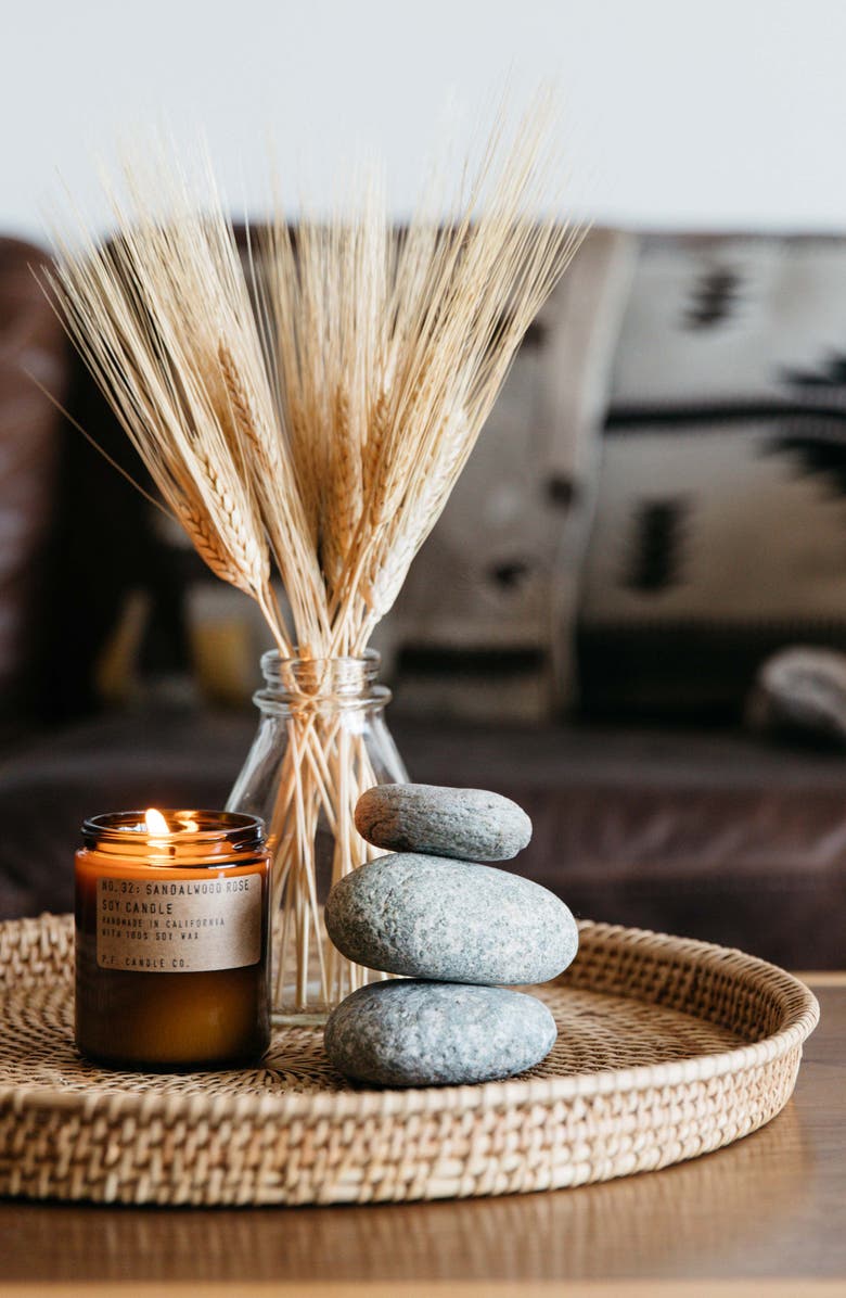 P.F. Candle Co. Soy Candle, Alternate, color, Sandalwood Rose