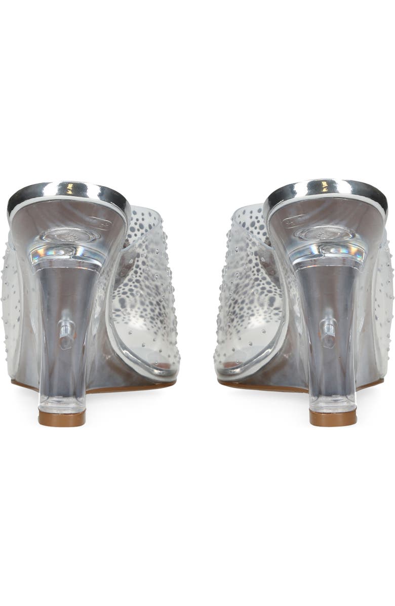 Kurt Geiger London Kensington Crystal Open Toe Wedge Mule, Alternate, color,