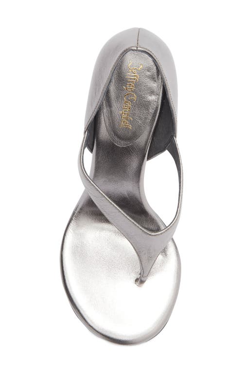 Jeffrey Campbell Rhian Stiletto Sandal In Gray