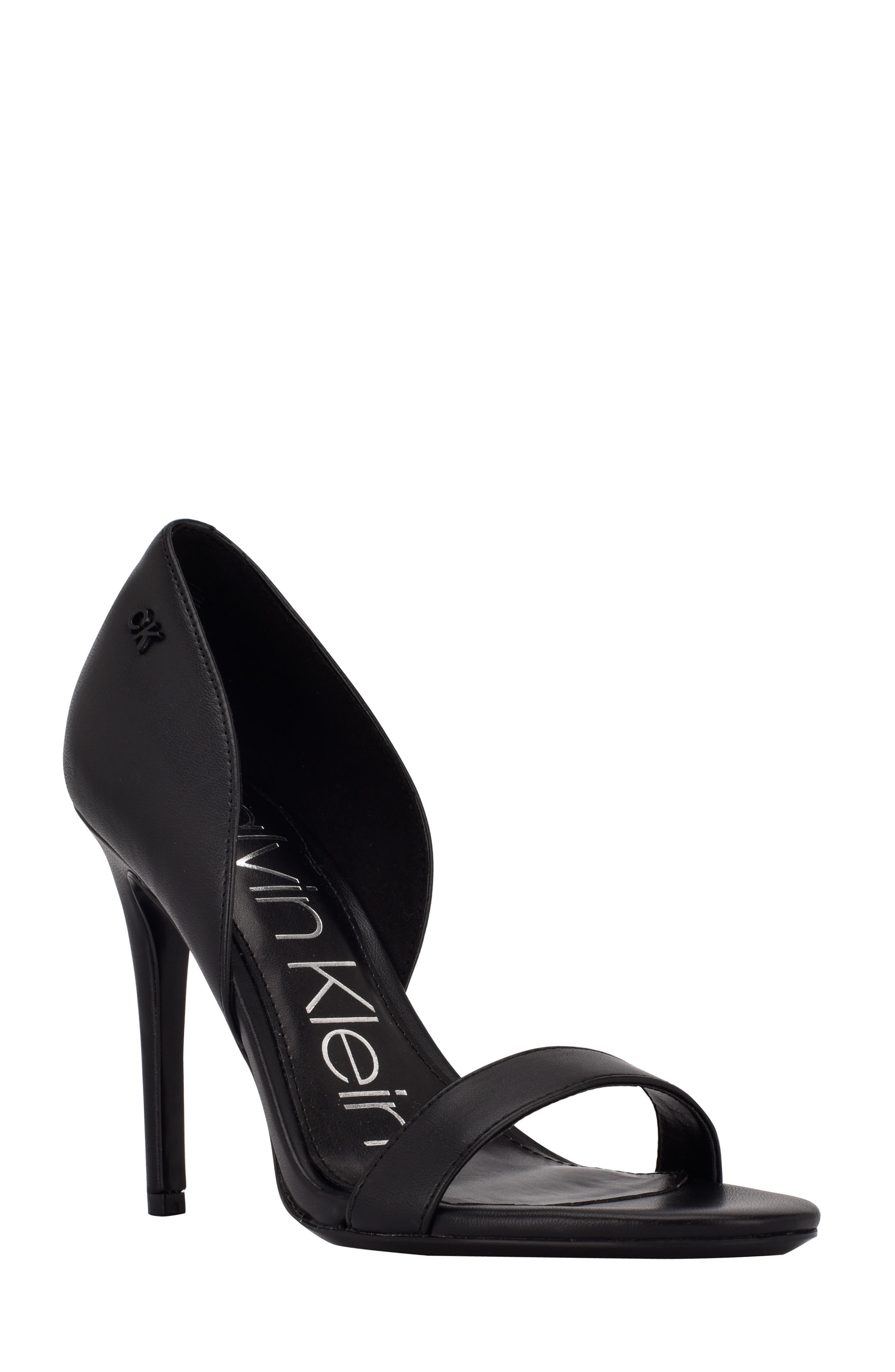 Calvin Klein Metino Open Toe Pump, Main, color, 