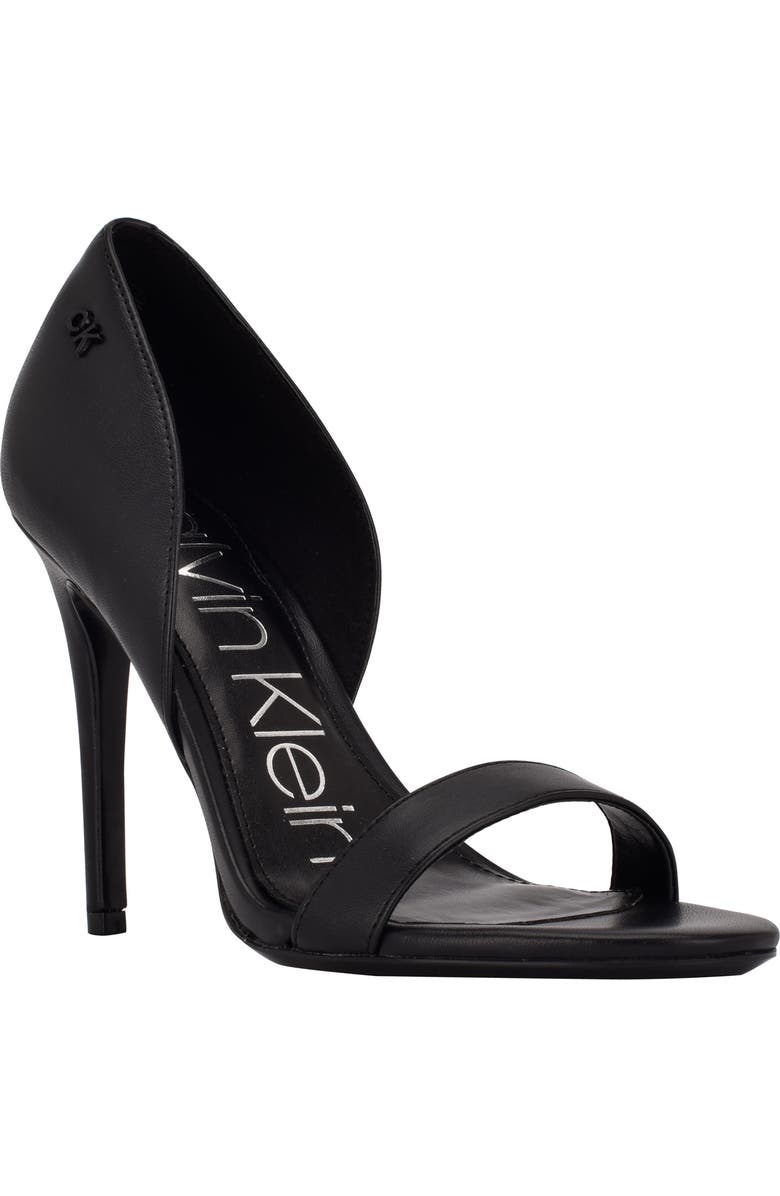 Calvin Klein Metino Open Toe Pump, Main, color,