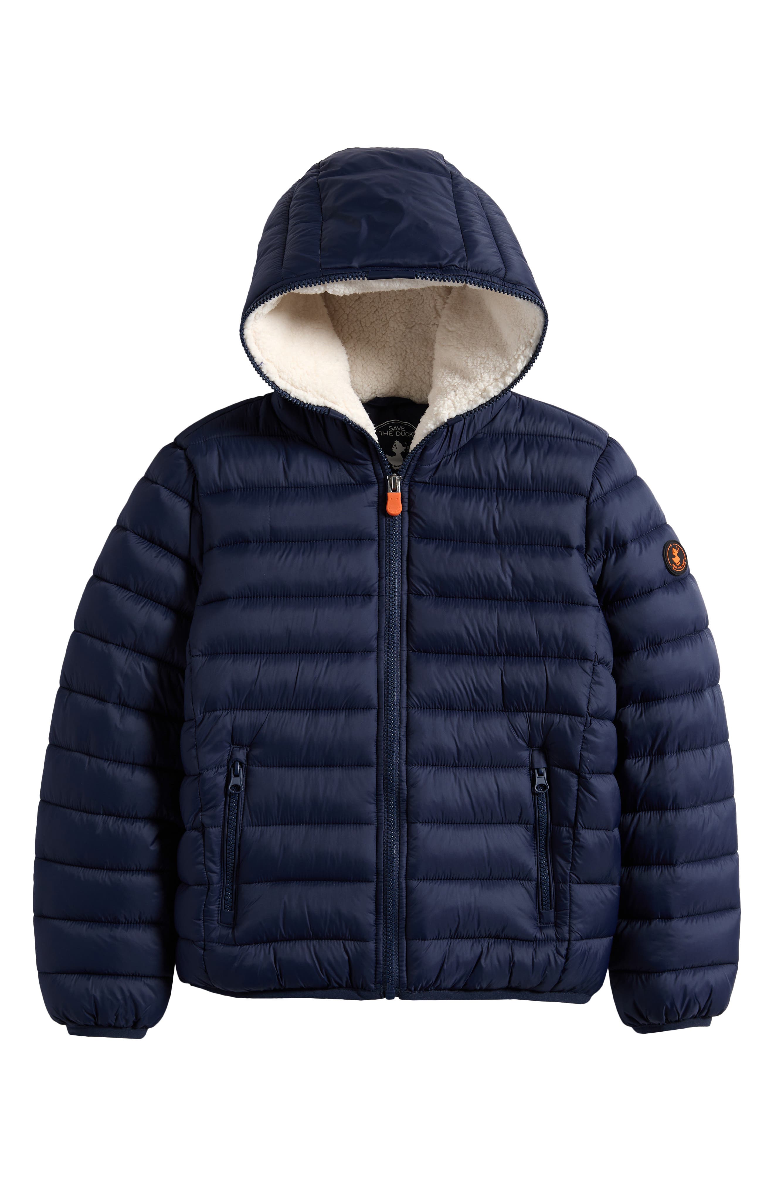 Save The Duck Kids' Finnegan Hooded Puffer Jacket