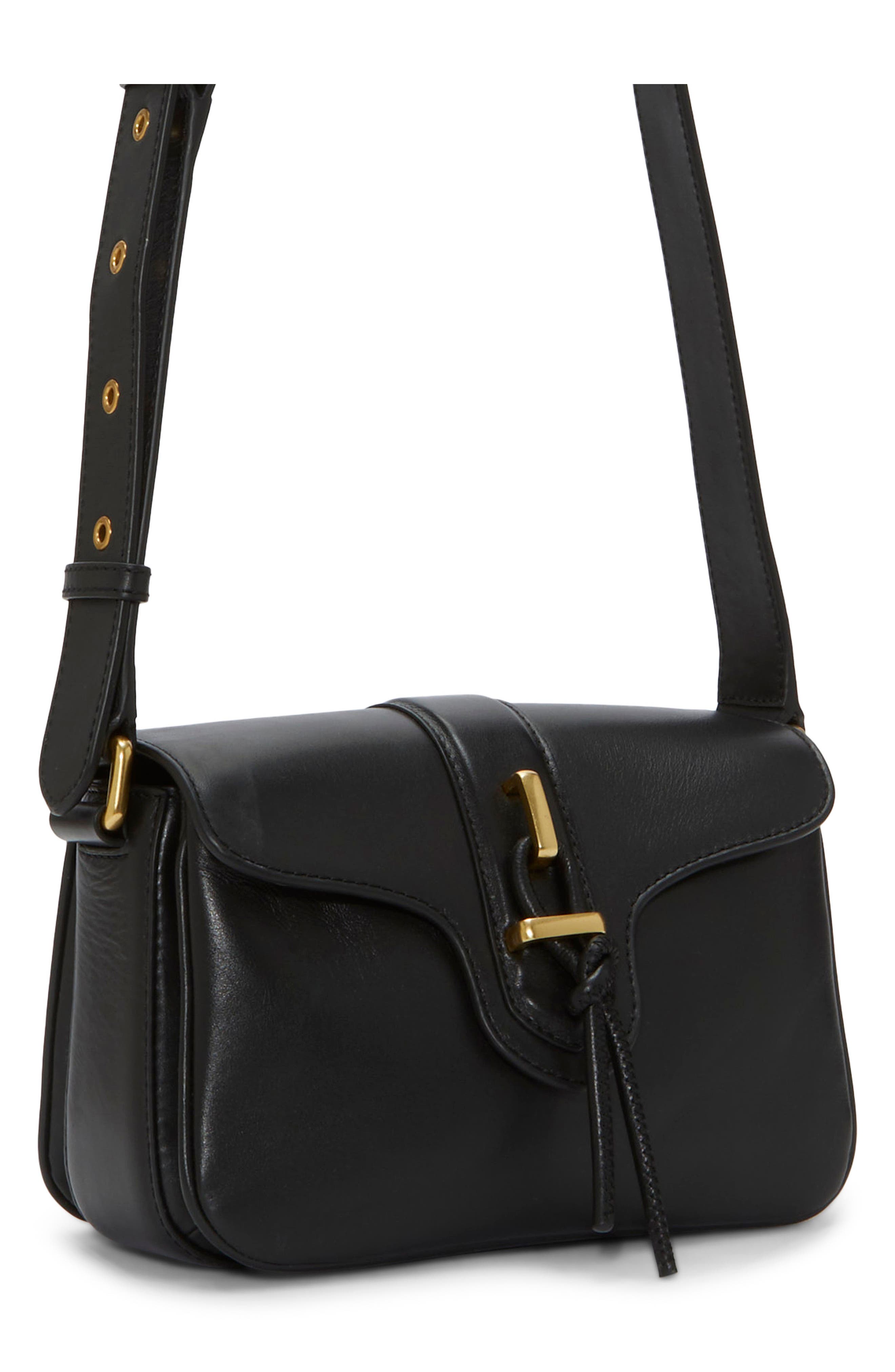 Vince Camuto Maecy Leather Crossbody Bag, Alternate, color, 
