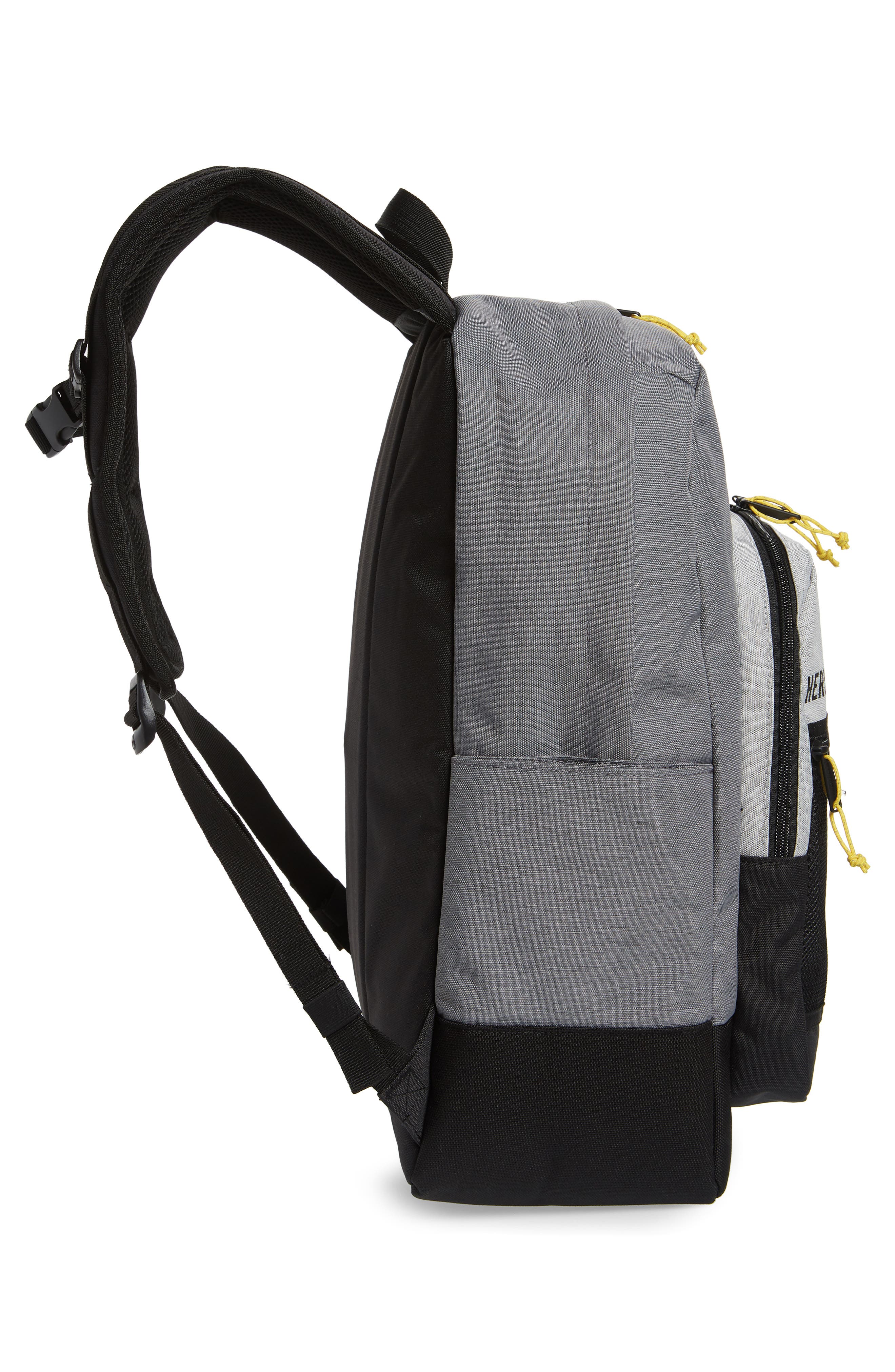 Kaine Backpack, Alternate, color, GREY/ LIGHT GREY CROSSHATCH