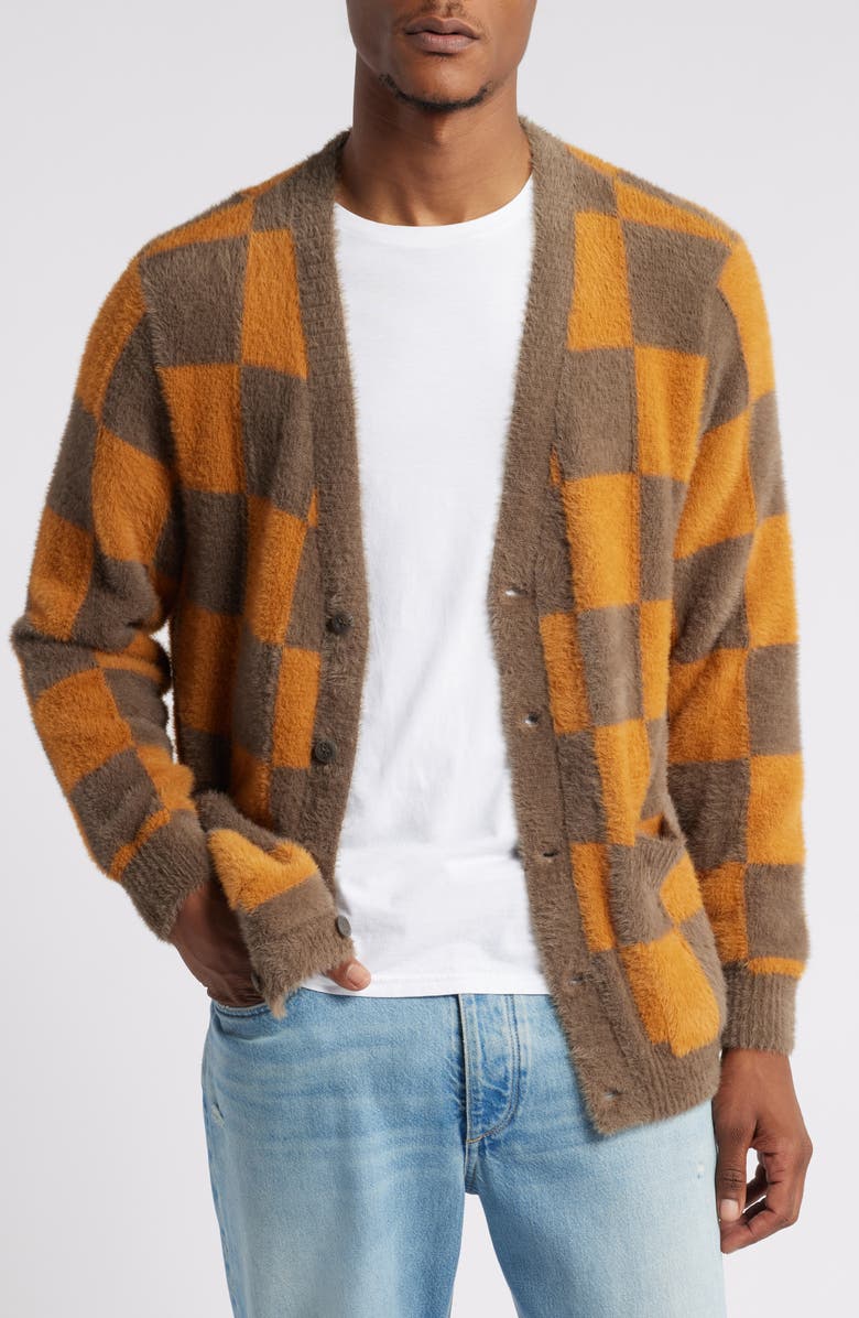 Vans Canfield Checkerboard Cardigan, Main, color, 