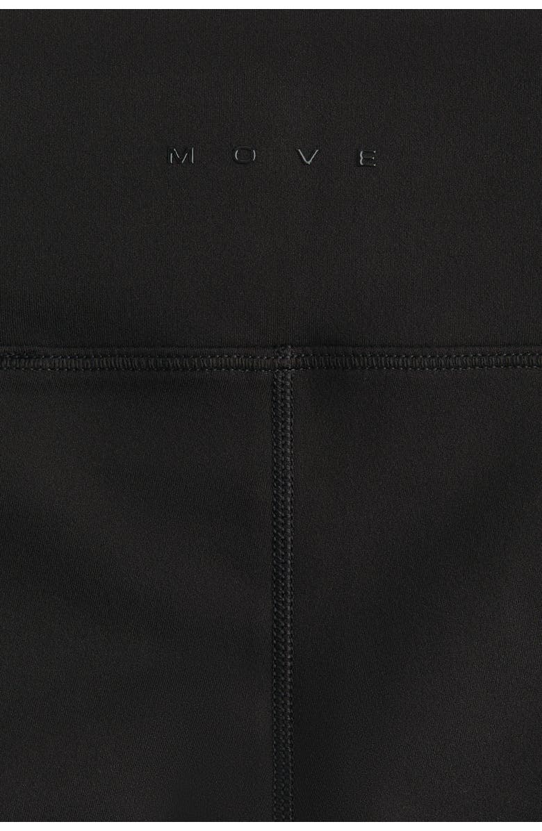 H&M Flared Sports Leggings With Softmove, Alternate, color, Black