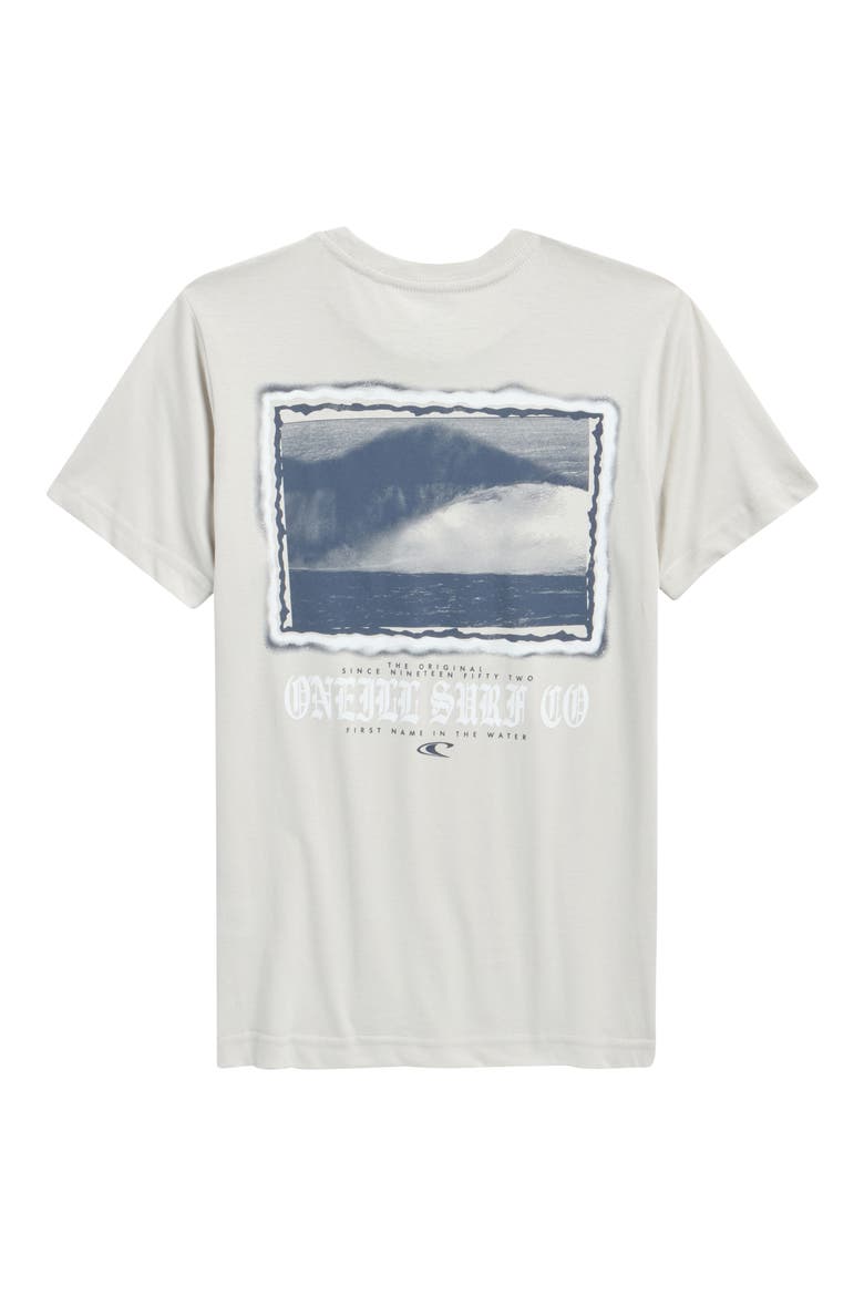 Kids' Boy's Isolate Cotton T-Shirt, Alternate, color, FOG