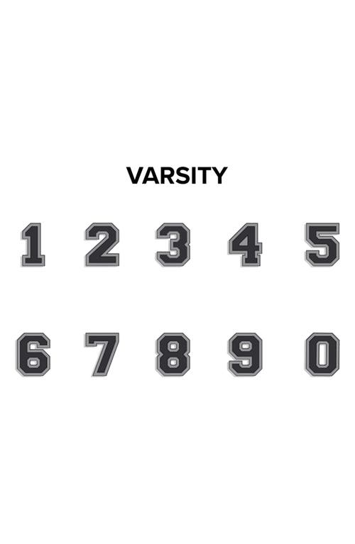 Baublebar Varsity Number Custom Necklace In Multi