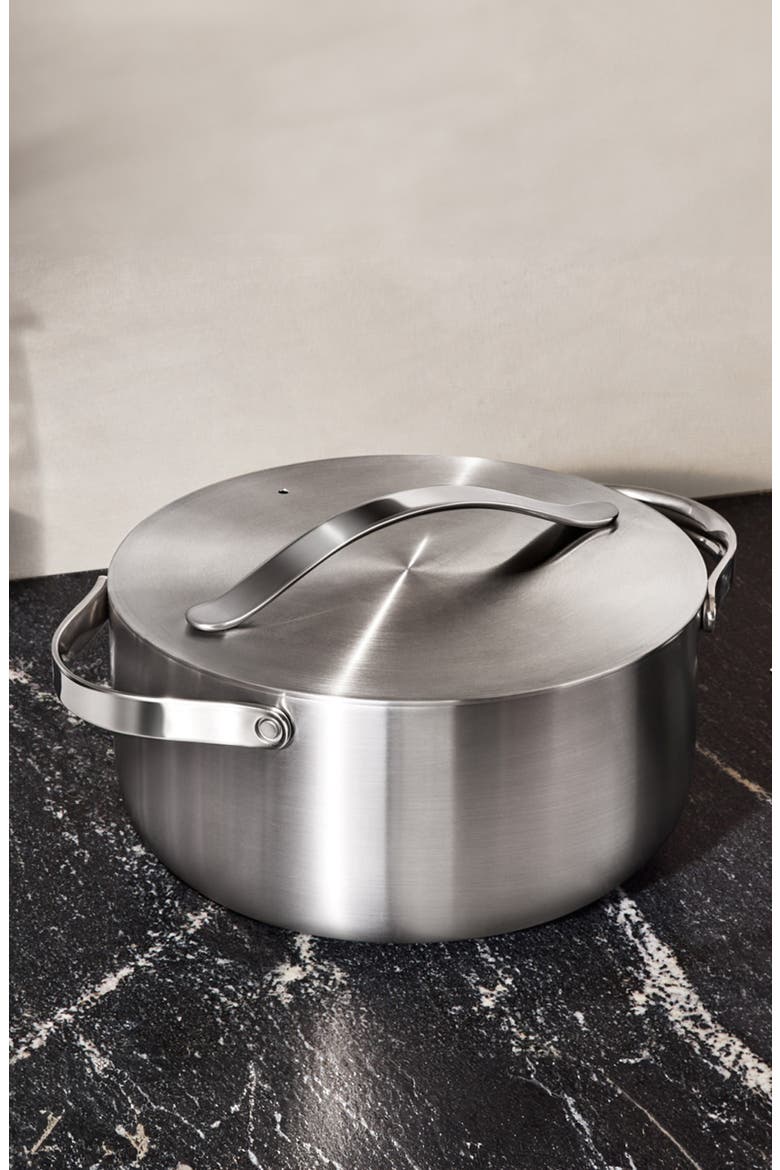 6.5-Quart Stainless Steel Dutch Oven, Alternate, color, STAINLESS STEEL