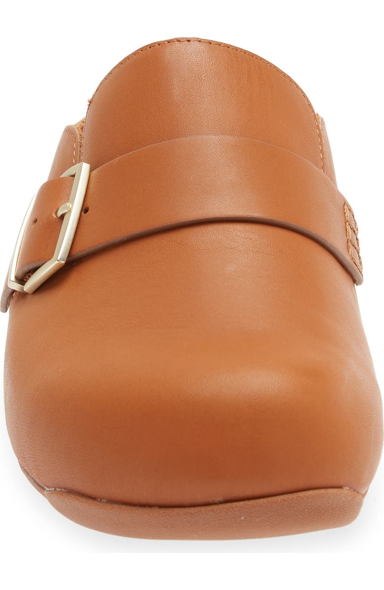 FitFlop 'Shuv' Buckle Strap Leather Clog, Alternate, color,