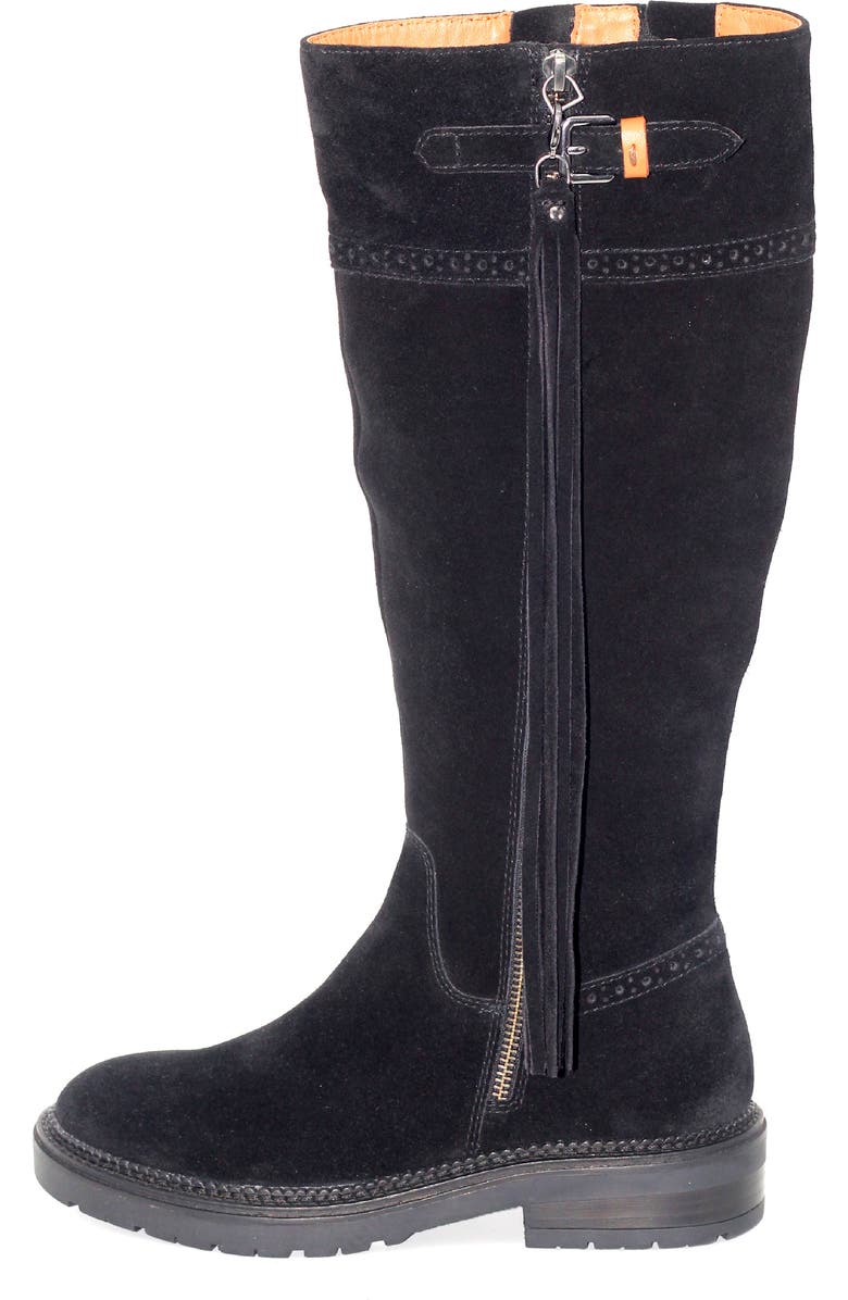 Gentle Souls Wheron Knee High Boot, Alternate, color, Black Suede