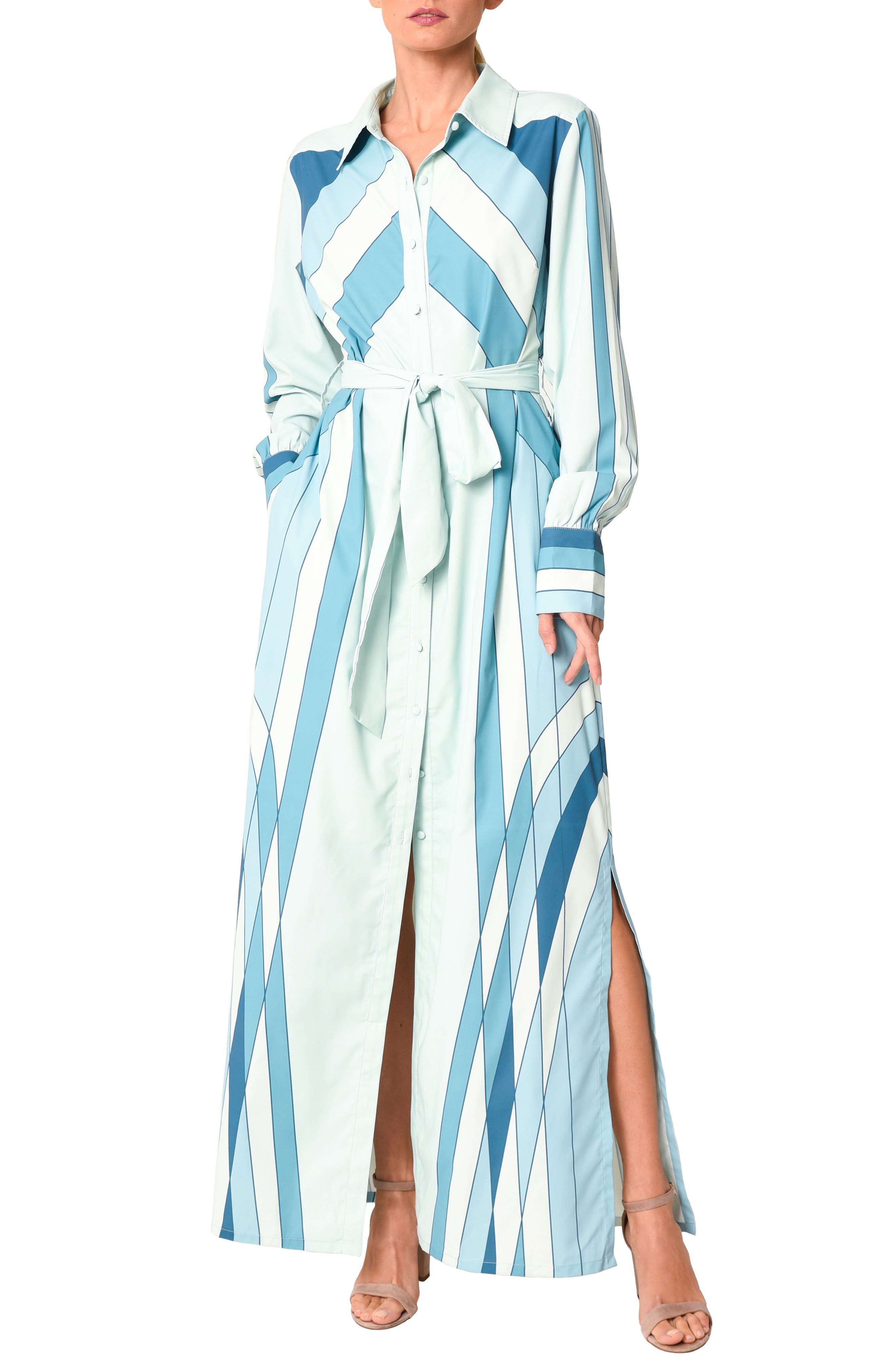 CIEBON Jynai Long Sleeve Shirtdress