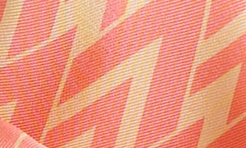 Shop Valentino Garavani Toute La V Silk Square Scarf In Red Multi
