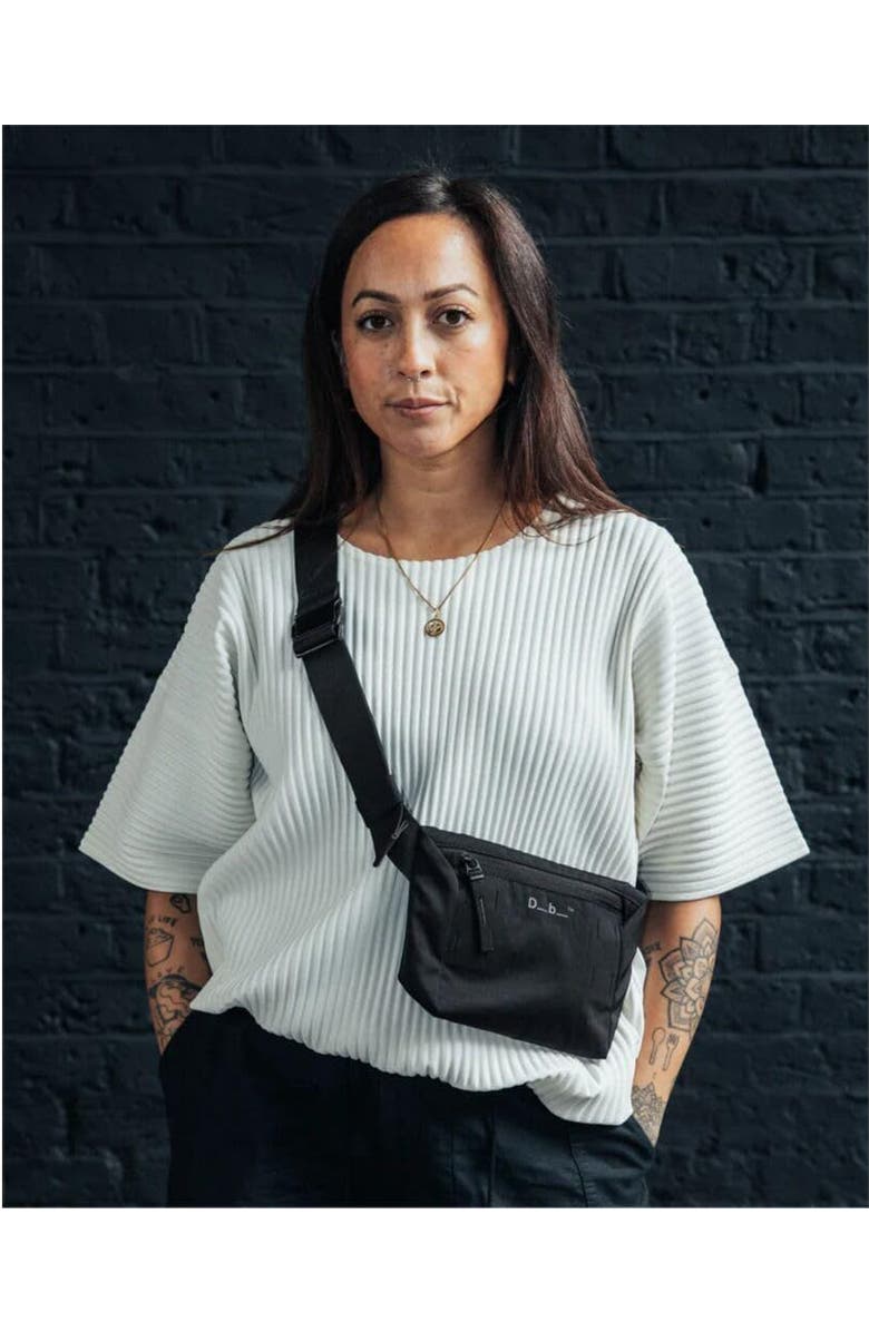 D_b_ Freya Medium Fanny Pack, Alternate, color, Black Out