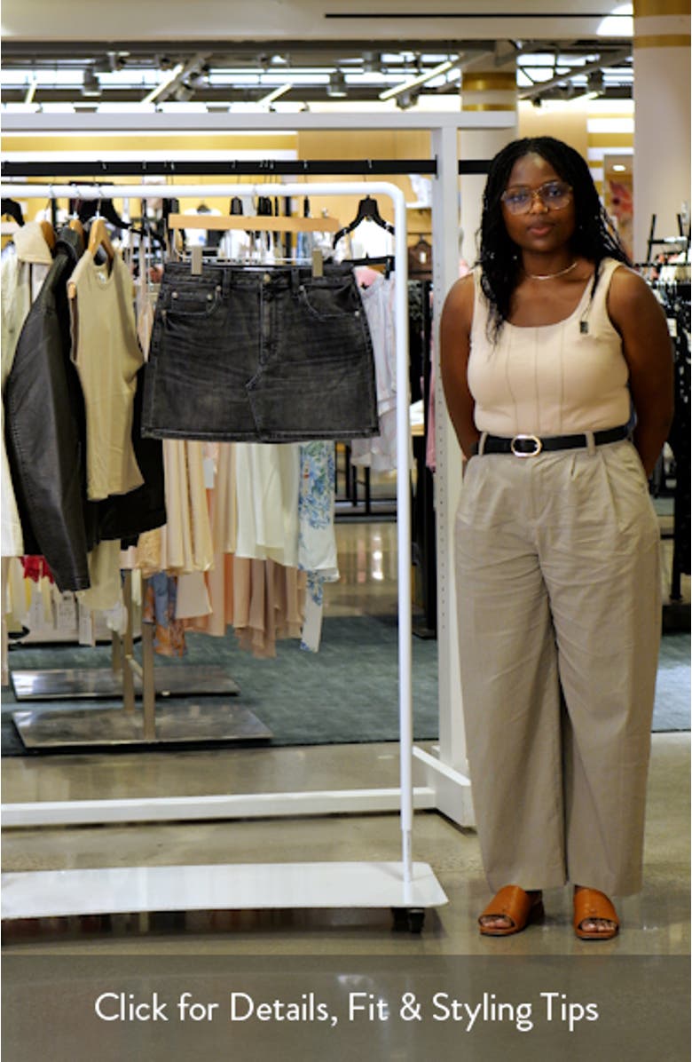 Malibu Denim Miniskirt, sales video thumbnail