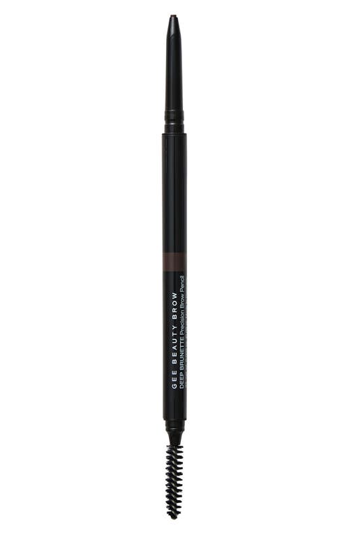 GEE BEAUTY Precision Brow Pencil in Deep Brunette 