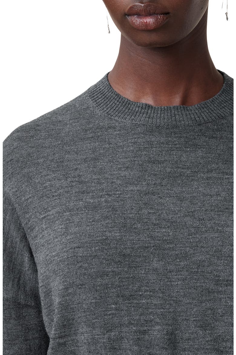 Adriana Asymmetric Pleated Dress and Sweater Set, Alternate, color, TURBULENCE GREY