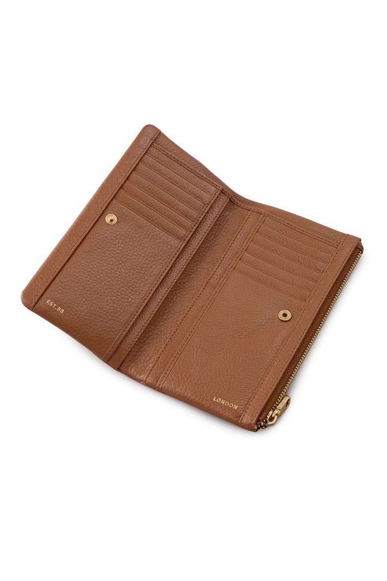 Mallow Street Large Bifold Wallet, Alternate, color, Saddle