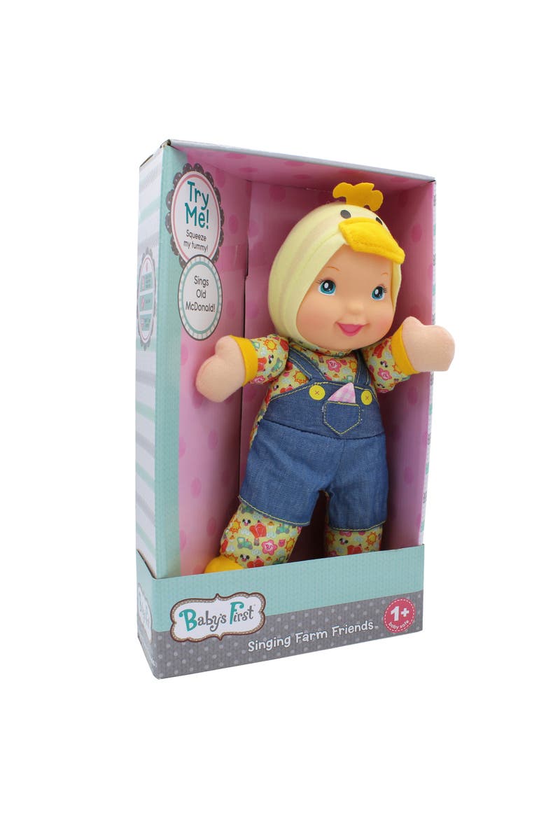 Farm Animal Friends Duck Toy Doll, Alternate, color, Multicolored