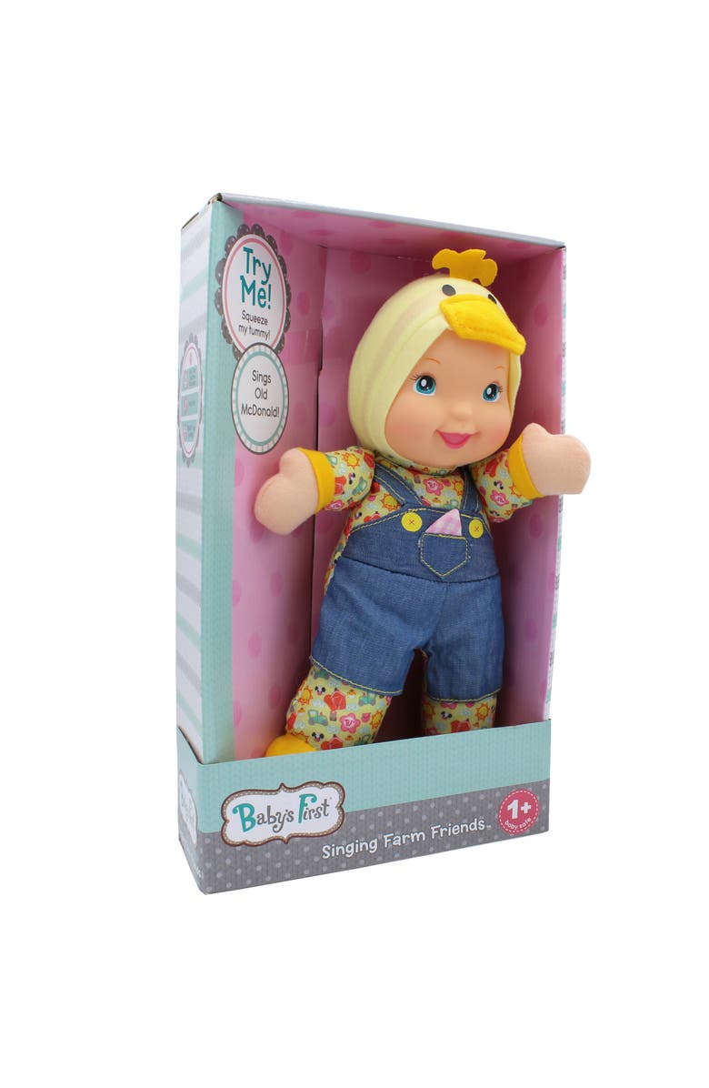 Baby
s First Farm Animal Friends Duck Toy Doll, Alternate, color, Multicolored