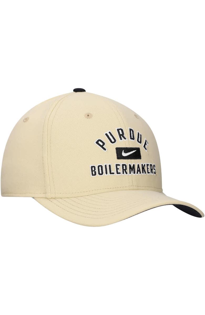 Nike Men's Nike Gold Purdue Boilermakers Rise Flex Hat, Alternate, color, Gold