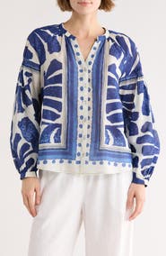 DR2 by Daniel Rainn Long Sleeve Cotton Top