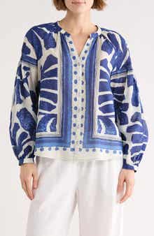 DR2 by Daniel Rainn Long Sleeve Cotton Top