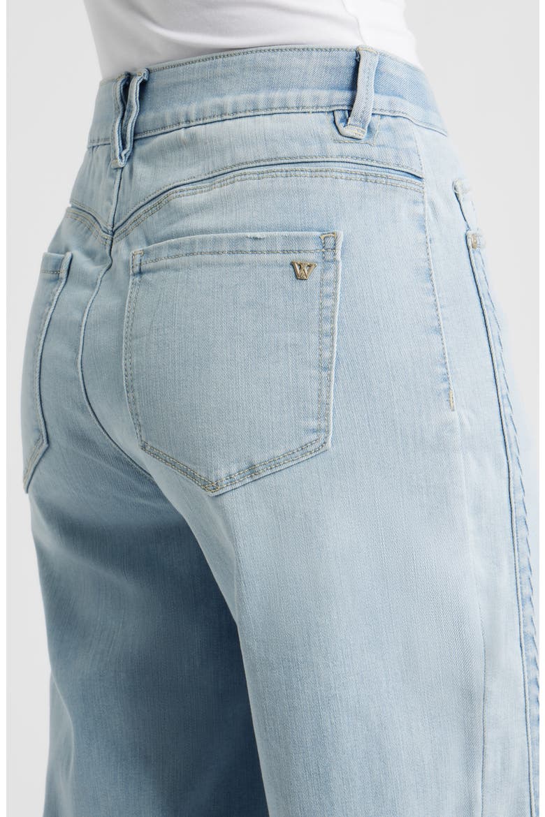 Gracie Skyrise Side Seam Wide Leg Jeans, Alternate, color, LIGHT BLUE VINTAGE