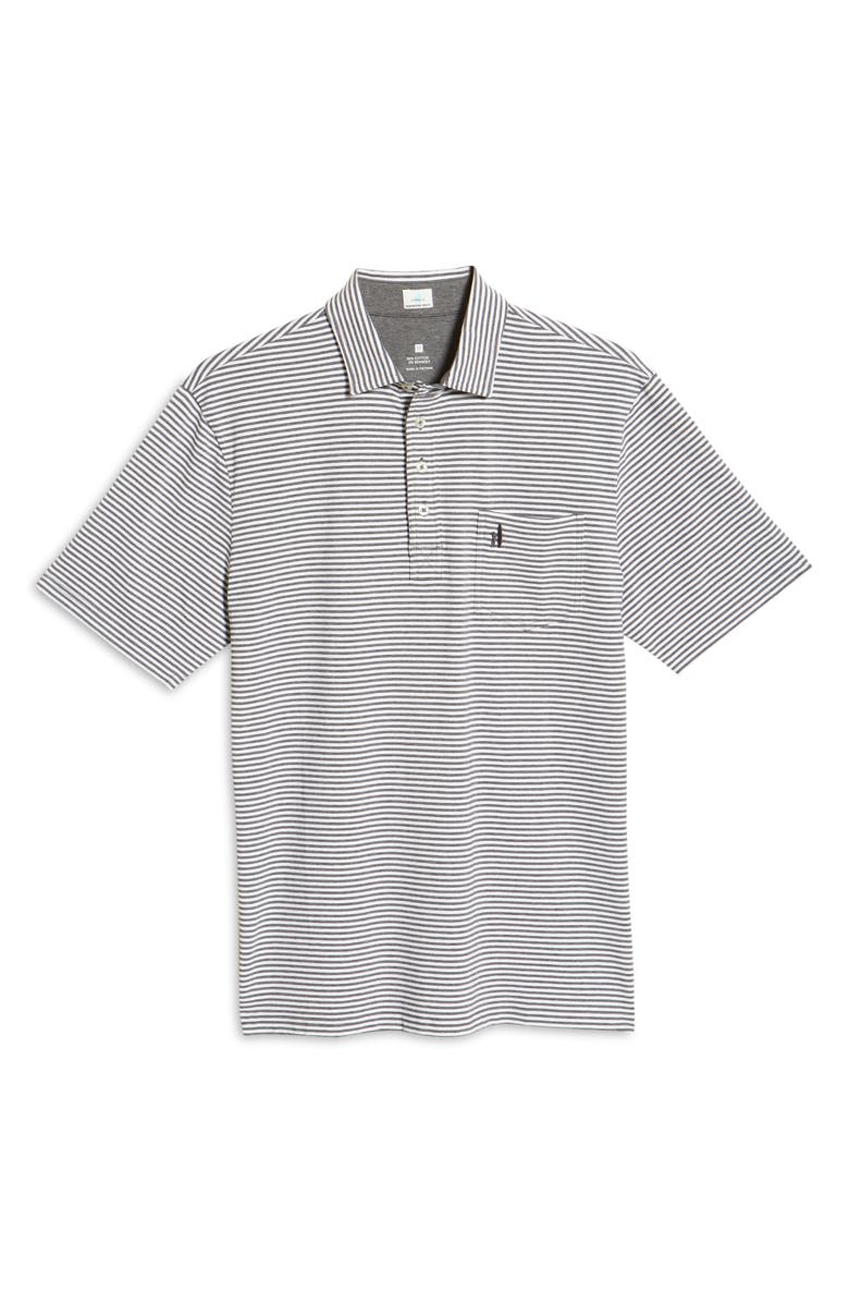 johnnie-O Hangin' Out Dante Stripe Pocket Polo, Alternate, color, 