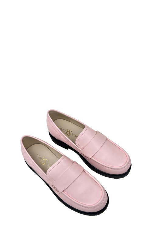 Yosi Samra Kids' Miss Lydia Loafer in Pink 