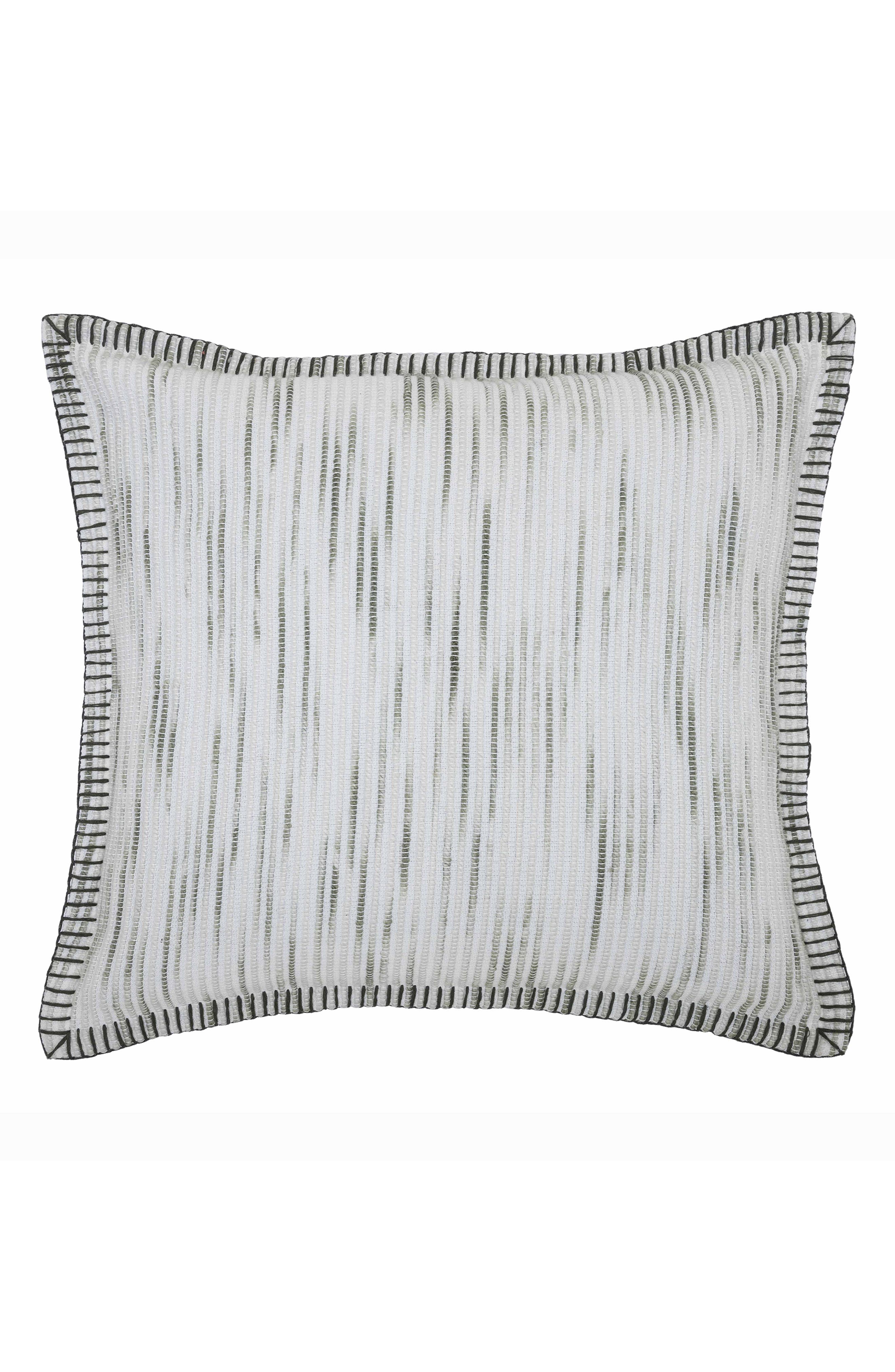 Tahari Polly Blanket Stitch Throw Pillow