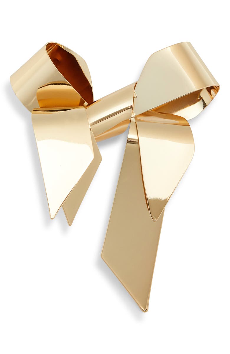 Carolina Herrera Bow Brooch, Main, color,