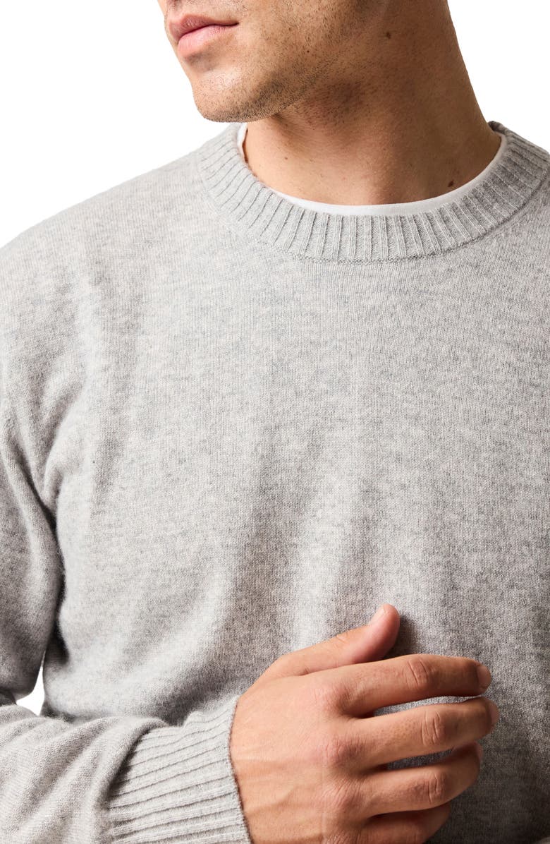 Rodd & Gunn Stewart Island Wool & Cahsmere Crewneck Sweater, Alternate, color, Slate