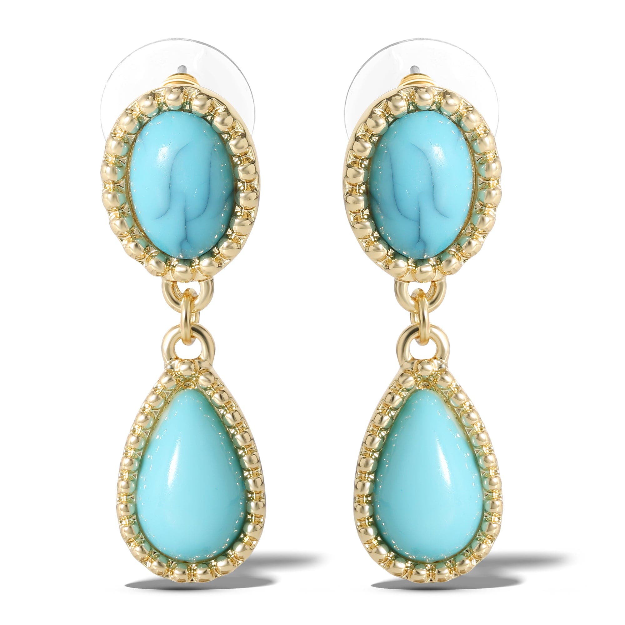 selected Gold, Turquoise