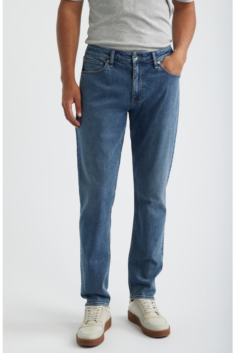 Fit 3 Authentic Stretch Athletic Fit Jeans, Main, color, GREENPOINT