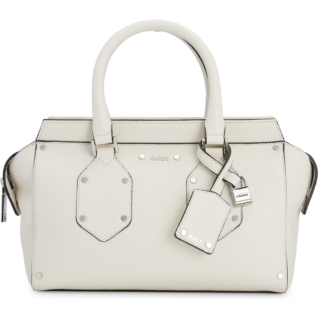 Hugo Boss Boss Small Ivy Tote In White