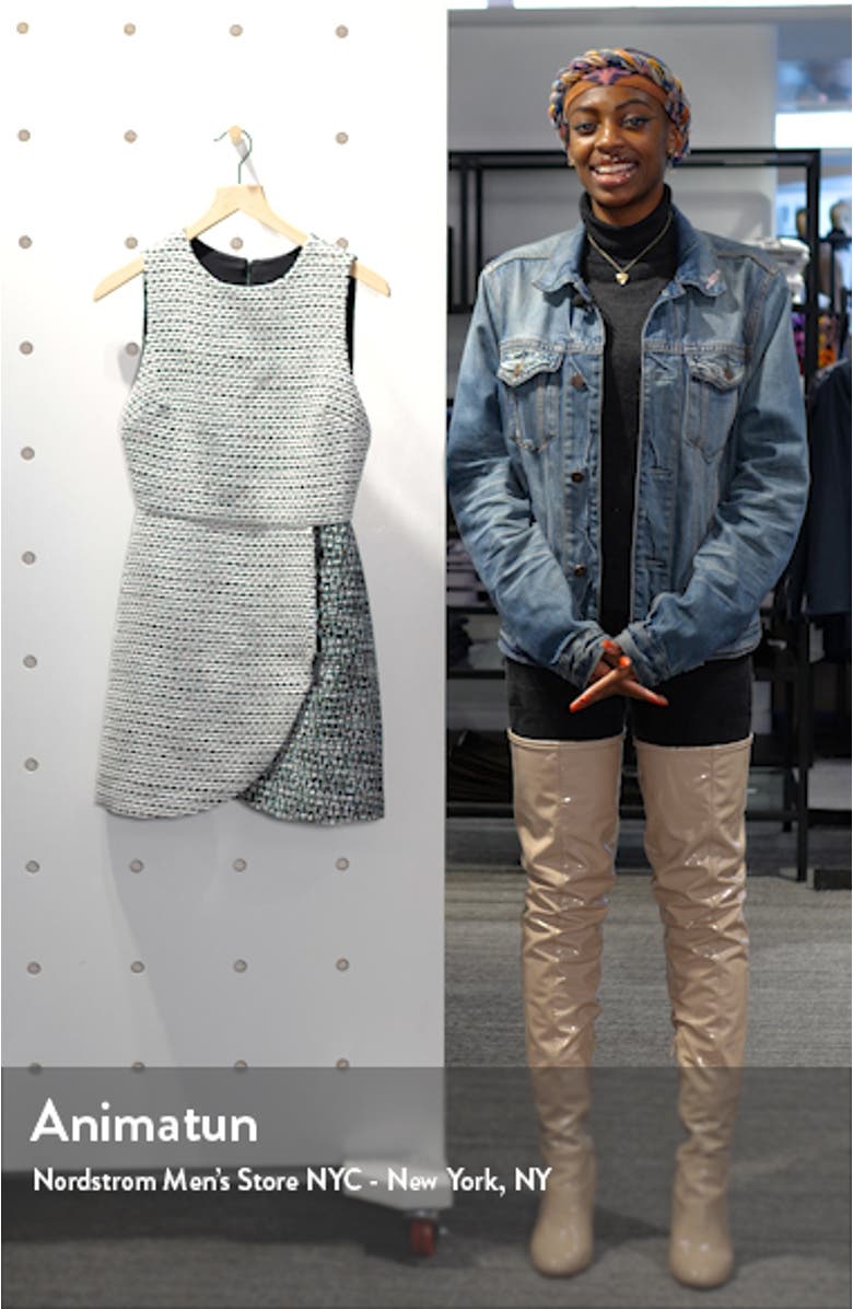 Sally Zip Detail Minidress, sales video thumbnail