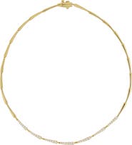 Bony Levy Audrey 18k Gold Diamond Tennis Necklace