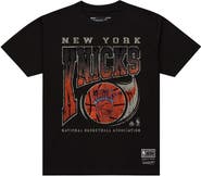 Mitchell & Ness Men's Mitchell & Ness Black New York Knicks Ball Out T-Shirt